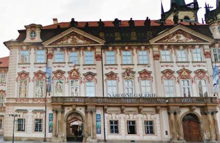 Дворец Кински в Праге (National Gallery in Prague - Kinský Palace) (фото)