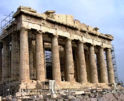 Храм Парфенон в Афинах (фото)