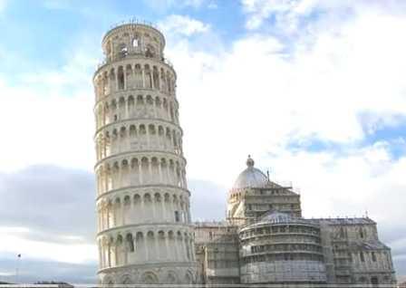 Пизанская башня или Падающая башня (Torre pendente di Pisa) (фото)