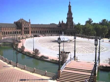 Площадь Испании в Севилье (Plaza de España) (фото) 