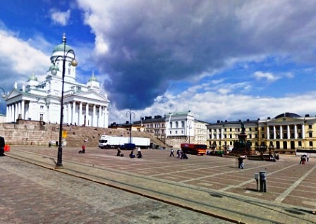 Сенатская площадь в Хельсинки (Senaatintori) (фото)