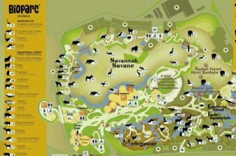 Схема биопарка Валенсии