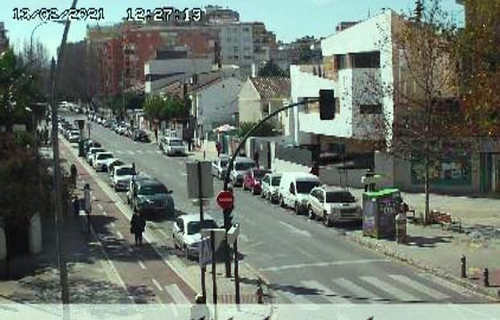 Веб-камера Гранады: вид на улицу Андрес Сеговия