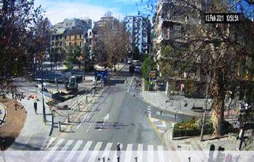 Веб-камера Гранады: вид на улицу Умильядеро