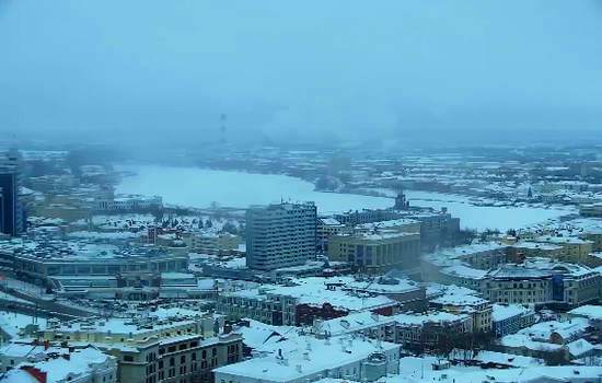 Веб камера Казани: восточная панорама города