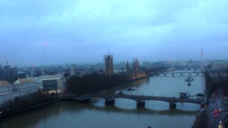 Веб-камера Лондона: вид на реку Темзу и мост Альберта