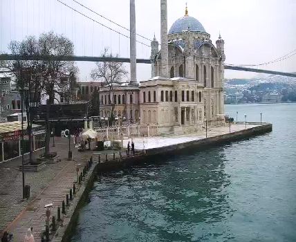 Веб камера Стамбула: вид на район Ортакёй