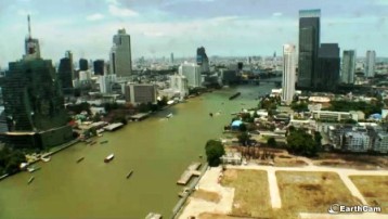Веб-камера Бангкока: вид на реку Чао Прайя