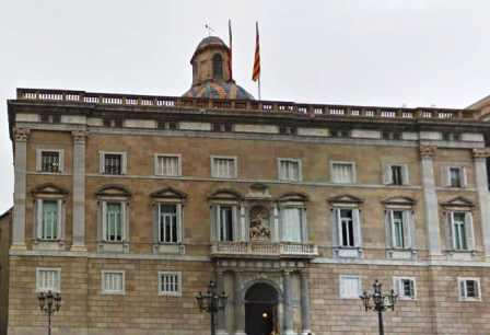 Дворец правительства Каталонии в Барселоне