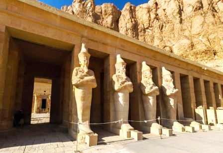 Храм царицы Хатшепсут в Фивах, Луксор