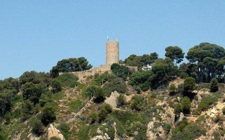 Башня-крепость Сан Хуан в Льорет-де-Мар