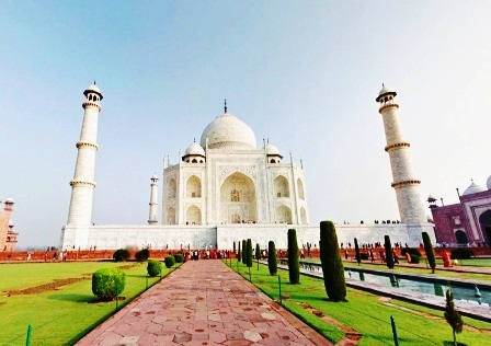Мавзолей - мечеть Тадж-Махал в Агре (Taj Mahal) (фото)