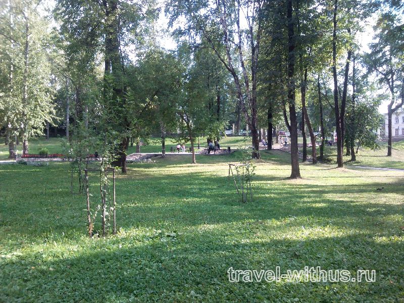 Парк Райский сад в Перми (фото)