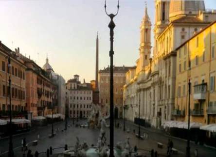 Веб-камера Рима: площадь Пьяцца Навона (Piazza Navona) (фото)