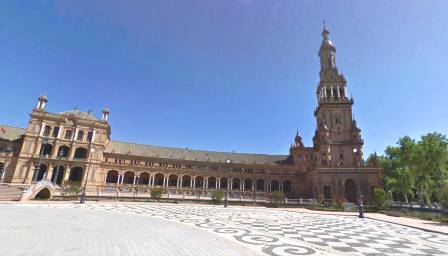Площадь Испании в Севилье