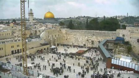 Веб-камера Иерусалима: Стена Плача
