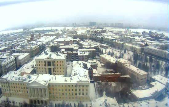 Веб камера Казани: западная панорама города