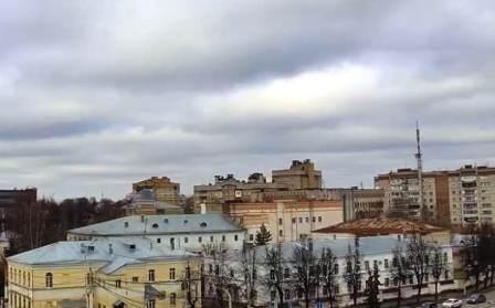Веб-камера Костромы: панорама города