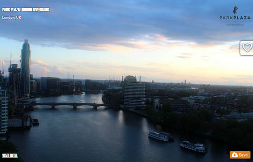 Веб-камера Лондона: вид на реку Темзу