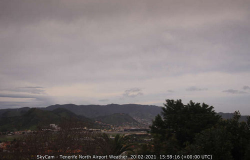 Веб-камера острова Тенерифе: вид на Аэропорт, Сан-Кристобаль-де-ла-Лагуна