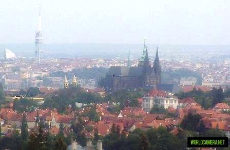 Вебкамера Праги: вид на Пражский замок (фото)