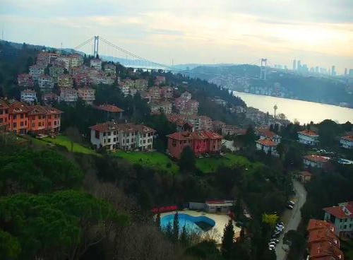 Веб камера Стамбула: панорама города