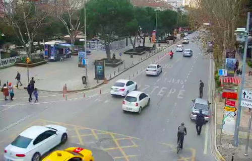 Веб камера Стамбула: вид на улицу Багдад