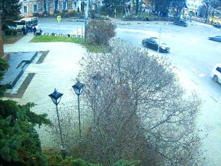 Веб-камера Ярославля: вид на Красную площадь