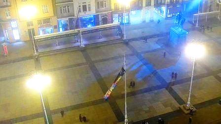 Веб камера Загреба: вид на главную площадь